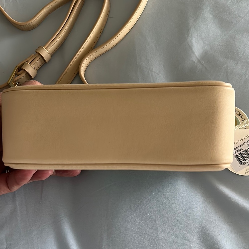 Spartina 449 Tan and Green Botanical Crossbody Bag - Picture 4 of 7